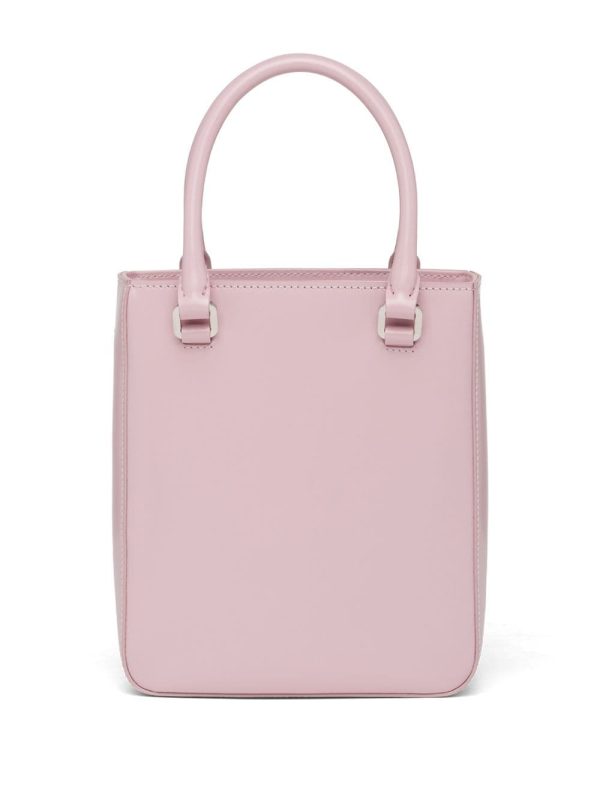 Prada small brushed leather tote - Image 2
