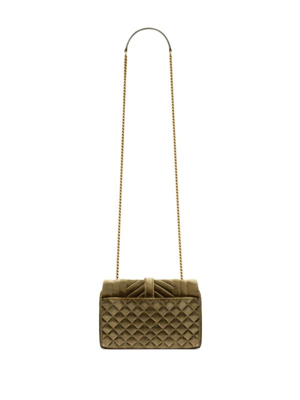 Saint Laurent small Envelope velvet shoulder bag - Image 3