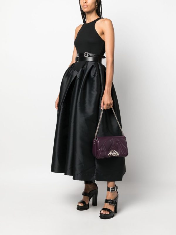 Alexander McQueen small The Seal crossbody bag - Image 2