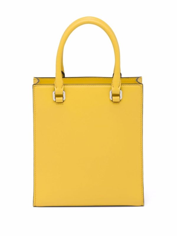 Prada logo-embossed tote bag - Image 2