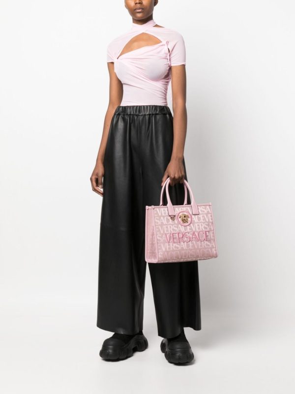 Versace small Versace Allover tote bag - Image 2