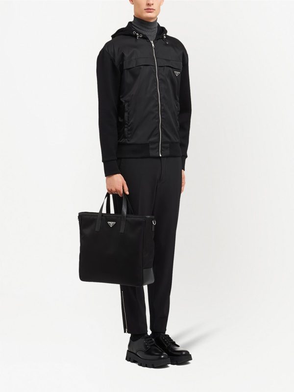 Prada Re-Nylon logo tote bag - Image 2