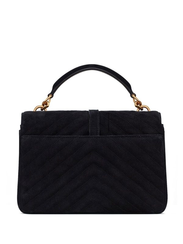 Saint Laurent College medium quilted chain bag - Image 2