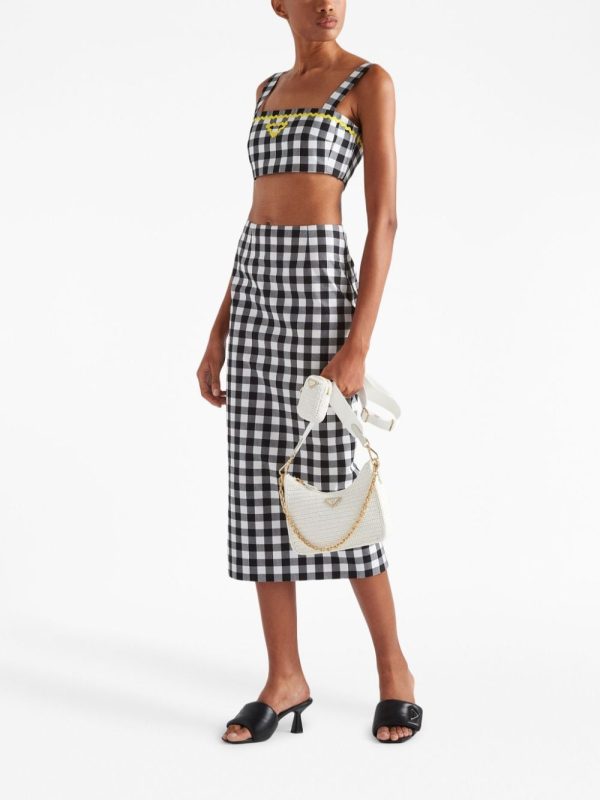 Prada Re-Edition 2005 crochet-knit shoulder bag - Image 2