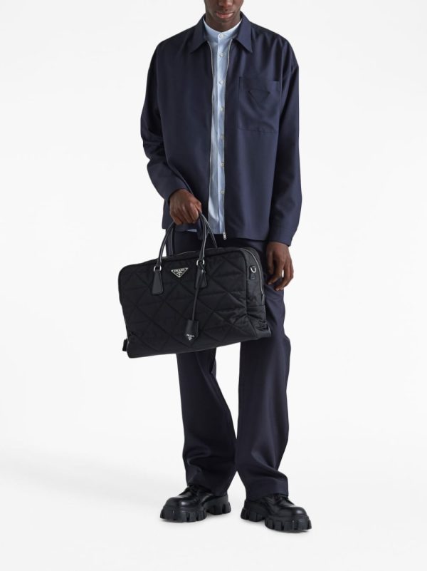 Prada Re-Nylon quilted travel bag - Image 2