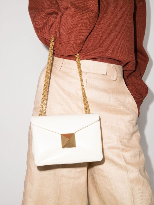 Valentino Garavani One Stud nappa-leather shoulder bag - Image 3