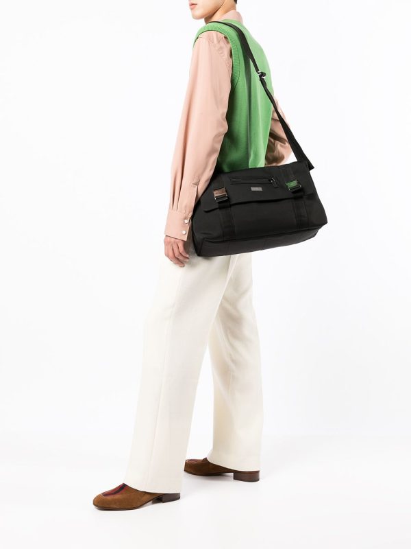 Gucci logo-buckle messenger bag - Image 2