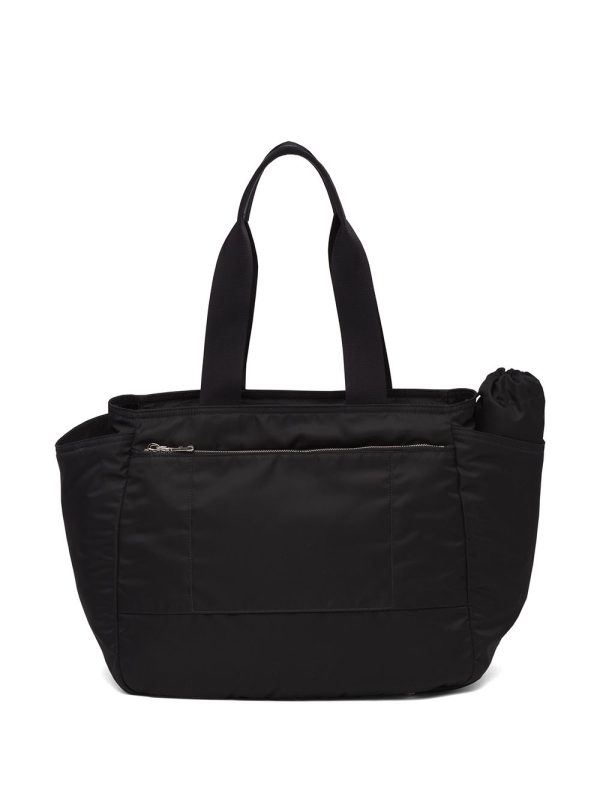 Prada enamel logo plaque changing bag - Image 2