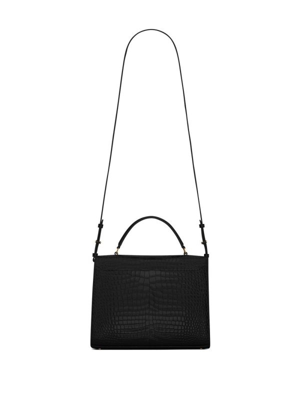 Saint Laurent Cassandra logo-plaque messenger-bag - Image 2