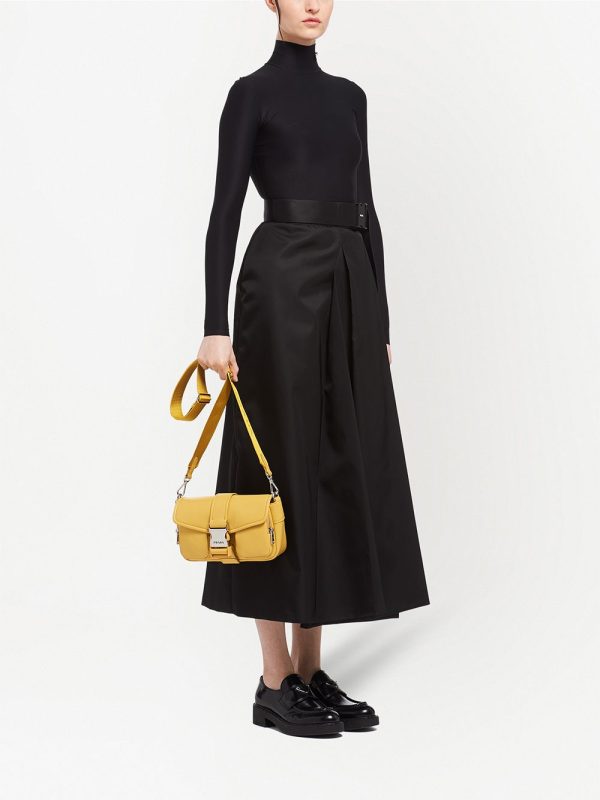 Prada buckle-detail leather bag - Image 2