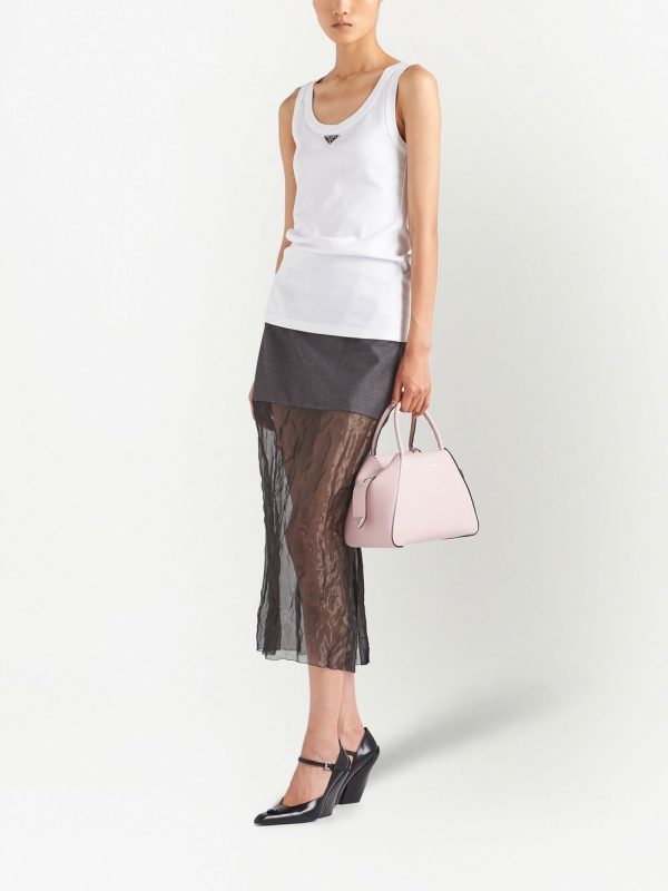 Prada small logo-print tote bag - Image 2