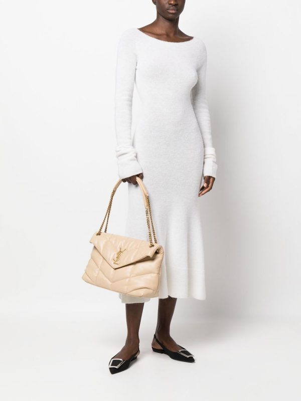 Saint Laurent Loulou quilted shoulder bag - Image 2