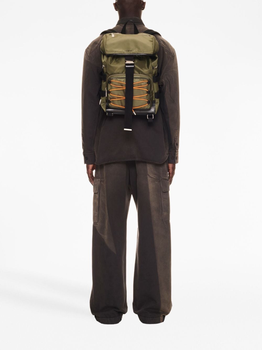 Off-White Courrie Flap drawstring backpack - Image 2