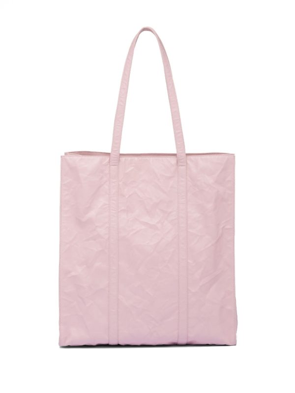 Prada medium crinkled tote bag - Image 2