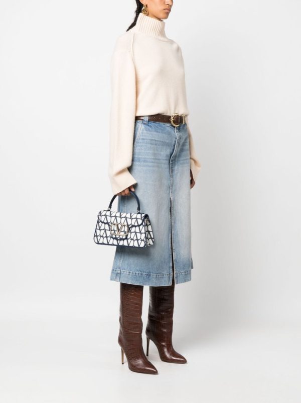 Valentino Garavani VLogo monogram-print tote bag - Image 2