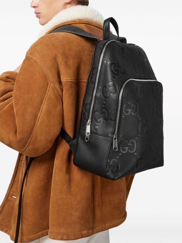 Gucci large Jumbo GG leather backpack - Image 2