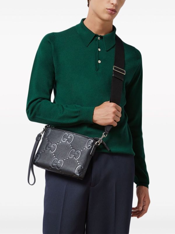 Gucci medium Jumbo GG messenger bag - Image 2