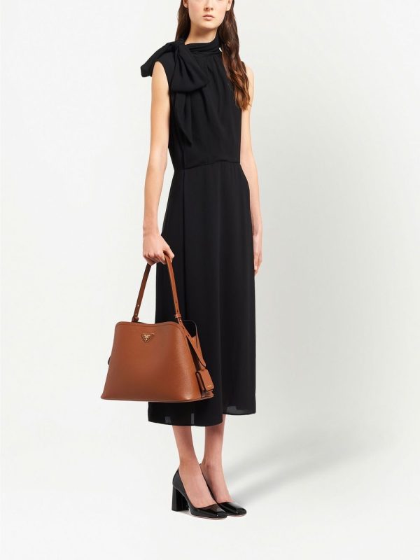 Prada large Matinee leather handbag - Image 2