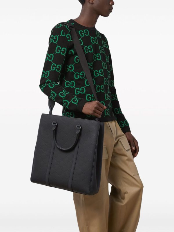 Gucci GG Supreme-debossed tote bag - Image 2