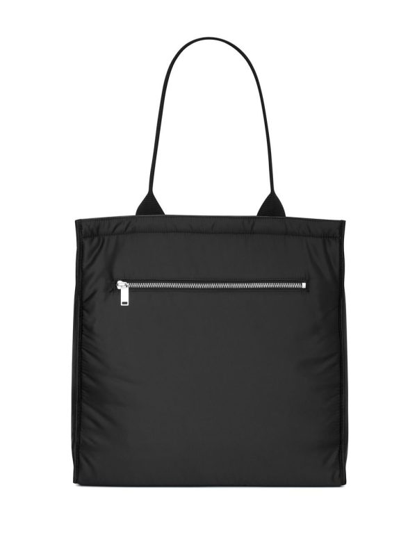 Saint Laurent logo-patch tote bag - Image 2