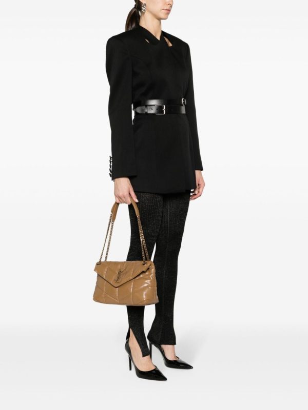 Saint Laurent small Puffer leather shoulder bag - Image 3