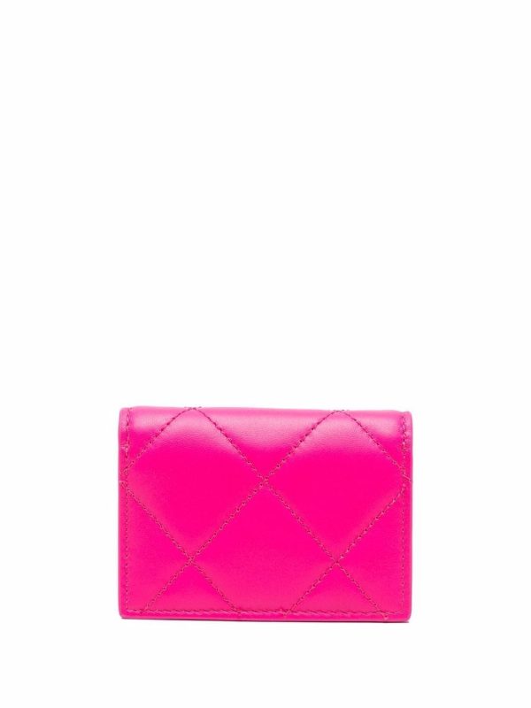 Alexander McQueen logo-graffiti quilted purse bag - Image 2