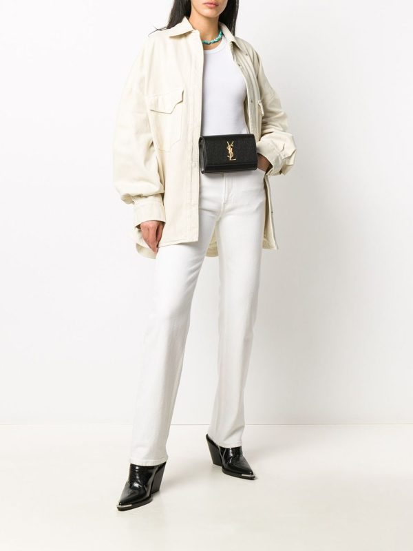 Saint Laurent logo-plaque belt bag - Image 2
