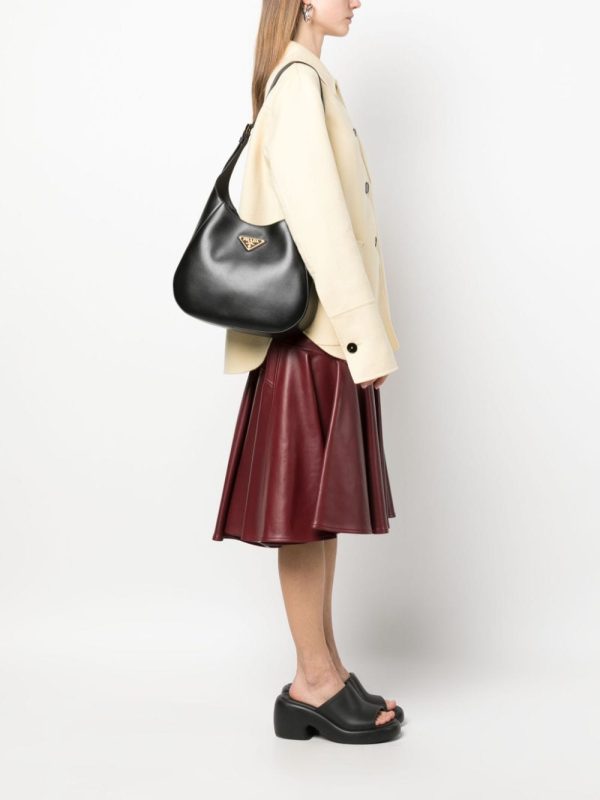 Prada Symbol triangle-logo leather bag - Image 2
