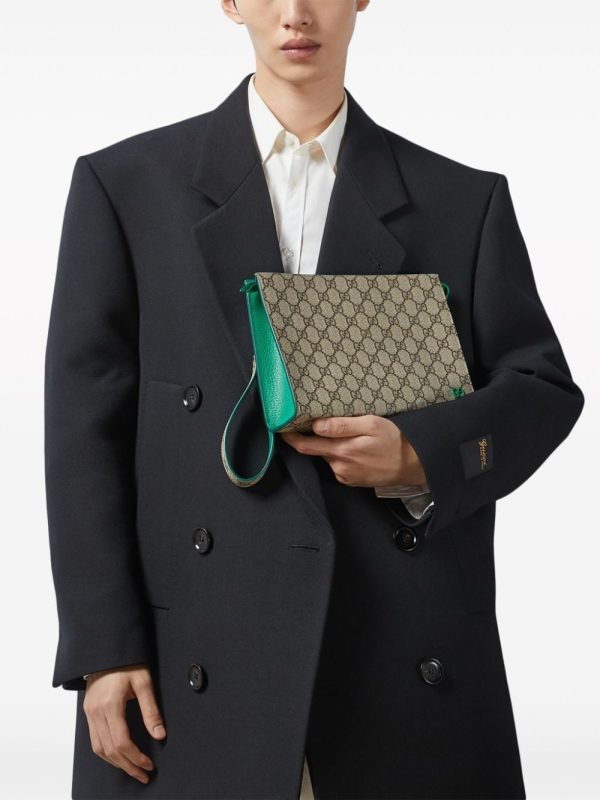 Gucci GG Supreme pouch bag - Image 2