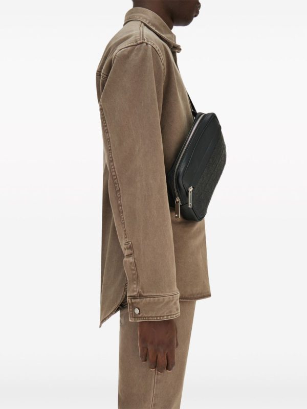Ferragamo Gancini-embossed leather bag - Image 2