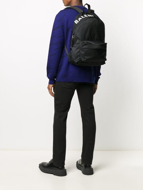 Balenciaga Wheel logo-print backpack - Image 2