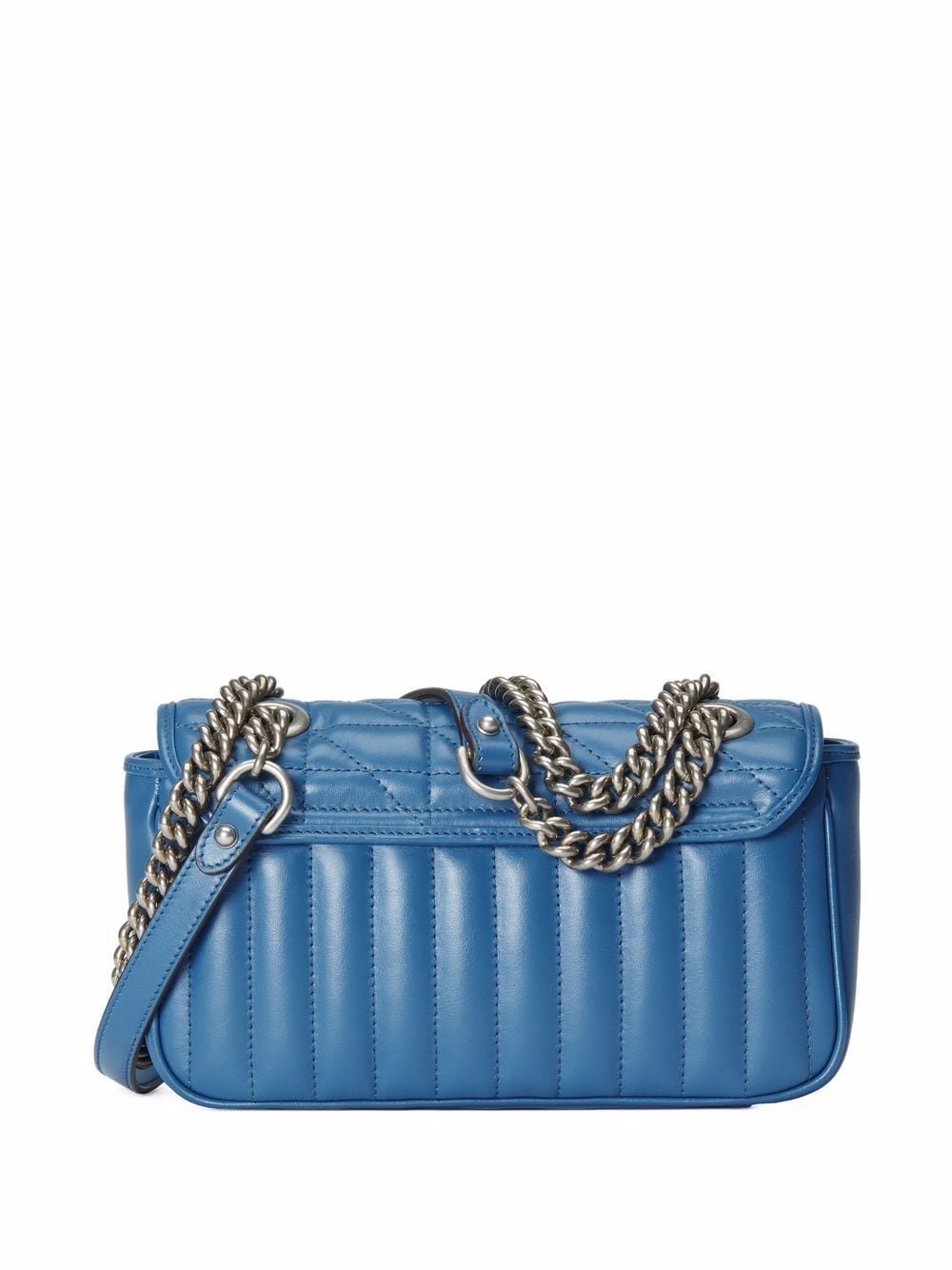 Gucci mini leather GG Marmont shoulder bag - Image 2