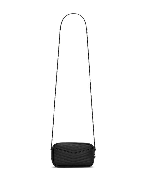 Saint Laurent Mini Lou quilted crossbody bag - Image 2