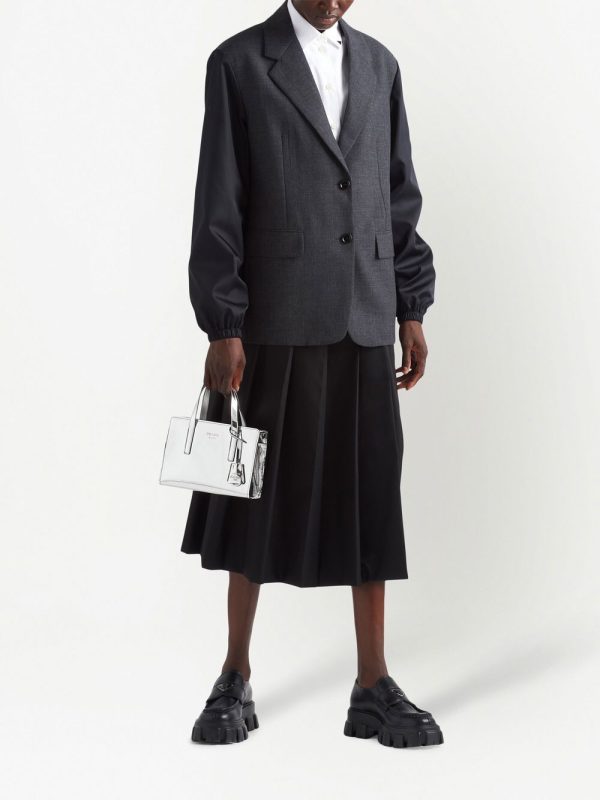 Prada Re-Edition 1995 metallic tote bag - Image 2