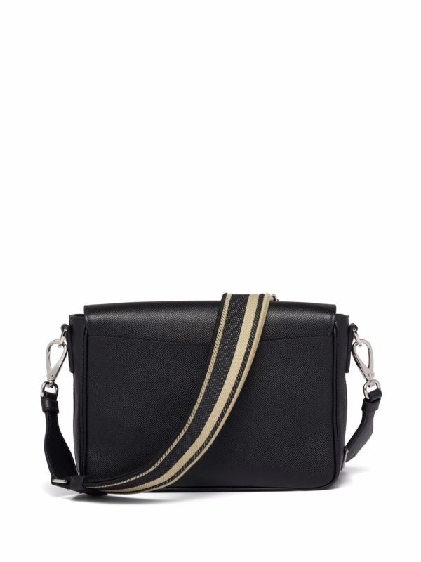 Prada logo-embossed Saffiano leather bag - Image 2