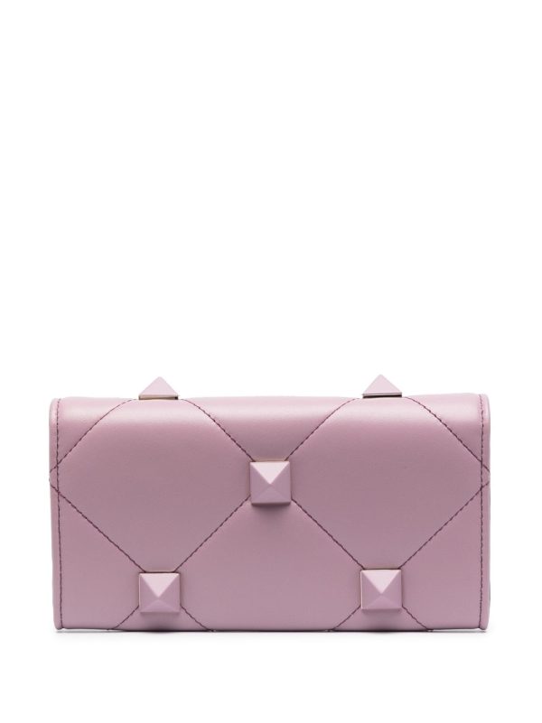Valentino Garavani Roman Stud leather clutch bag - Image 2
