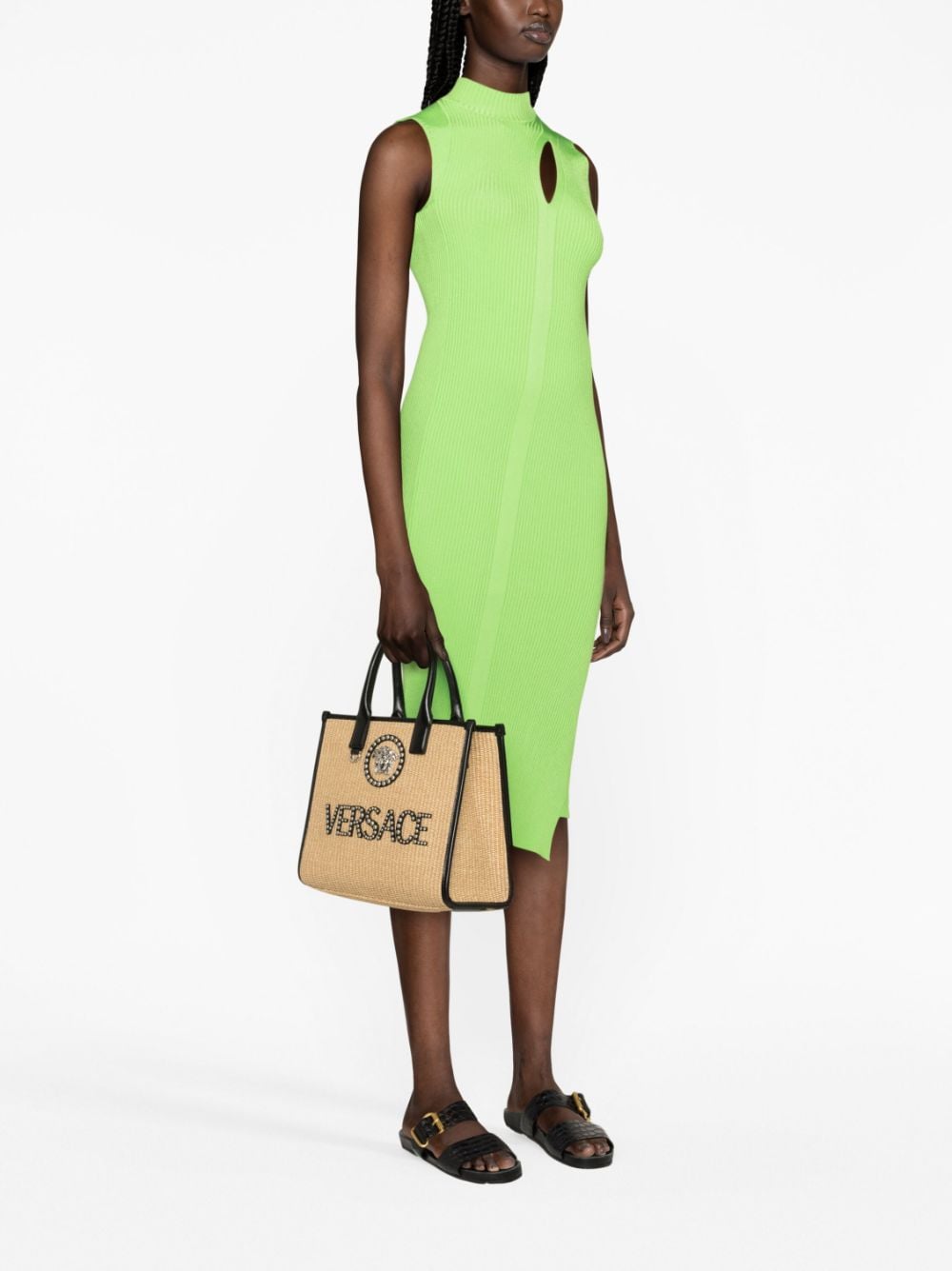 Versace large Studded La Medusa tote bag - Image 2