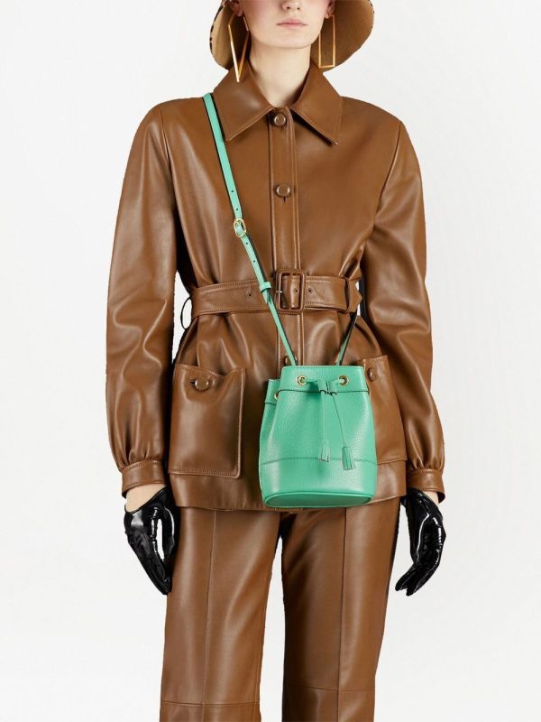 Gucci mini Ophidia leather bucket bag - Image 2