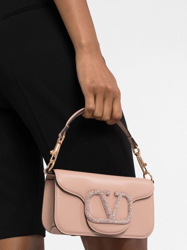 Valentino Garavani small Locò embellished shoulder bag - Image 3