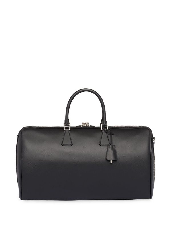 Prada Saffiano leather duffle bag - Image 3