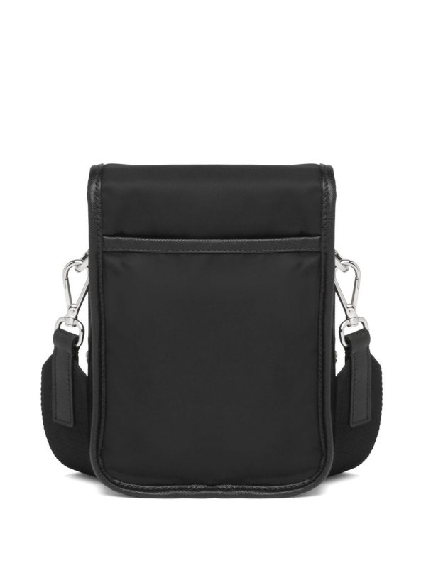 Prada Saffiano triangle-logo re-nylon shoulder bag - Image 3