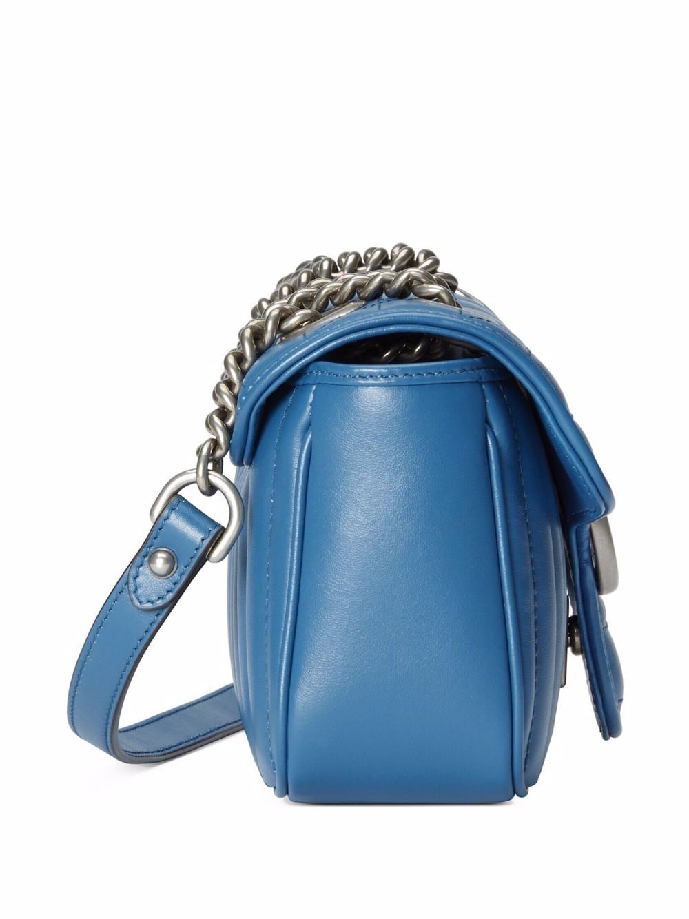 Gucci mini leather GG Marmont shoulder bag - Image 3