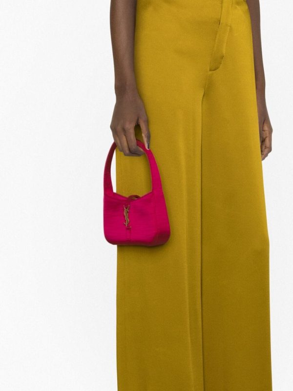 Saint Laurent mini Le 5 à 7 canvas tote bag - Image 3