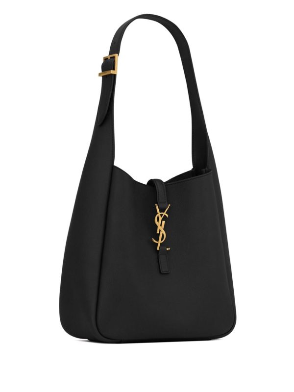 Saint Laurent Le 5 à 7 monogram-plaque shoulder bag - Image 3