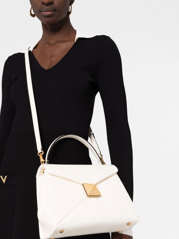 Valentino Garavani One Stud leather tote bag - Image 4