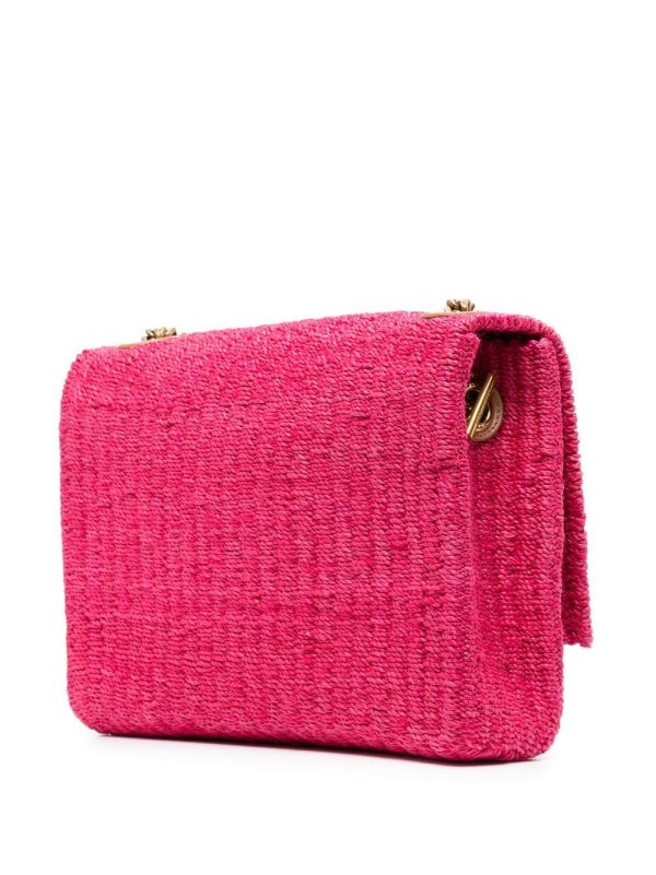 Saint Laurent Kate raffia shoulder bag - Image 3