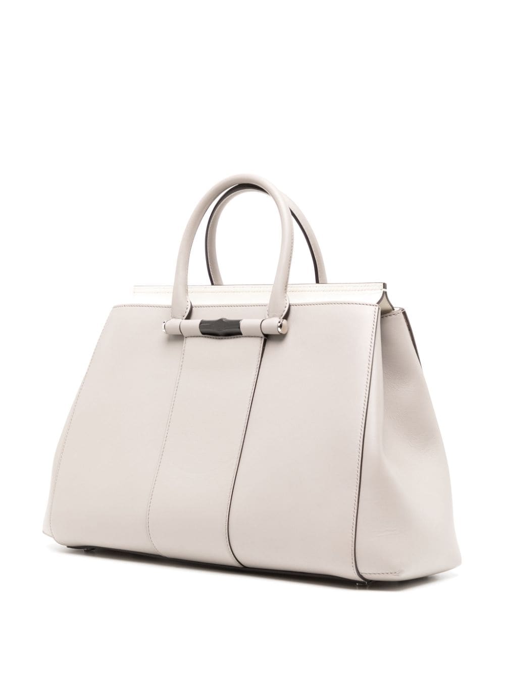 Gucci Lady Bamboo leather tote bag - Image 3