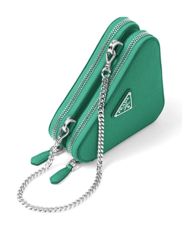 Prada mini Triangle crossbody bag - Image 3