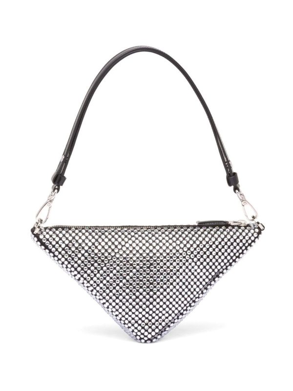 Prada Prada Triangle crystal-embellished bag - Image 3