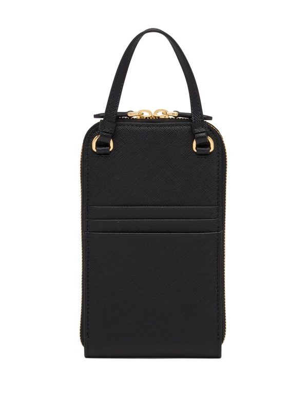 Prada logo-plaque mini bag - Image 3